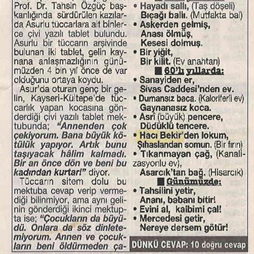 Saatli Maarif Takvimi 3 Nisan