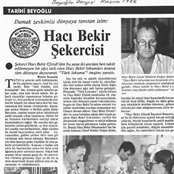 1986-Beyoğlu Dergisi